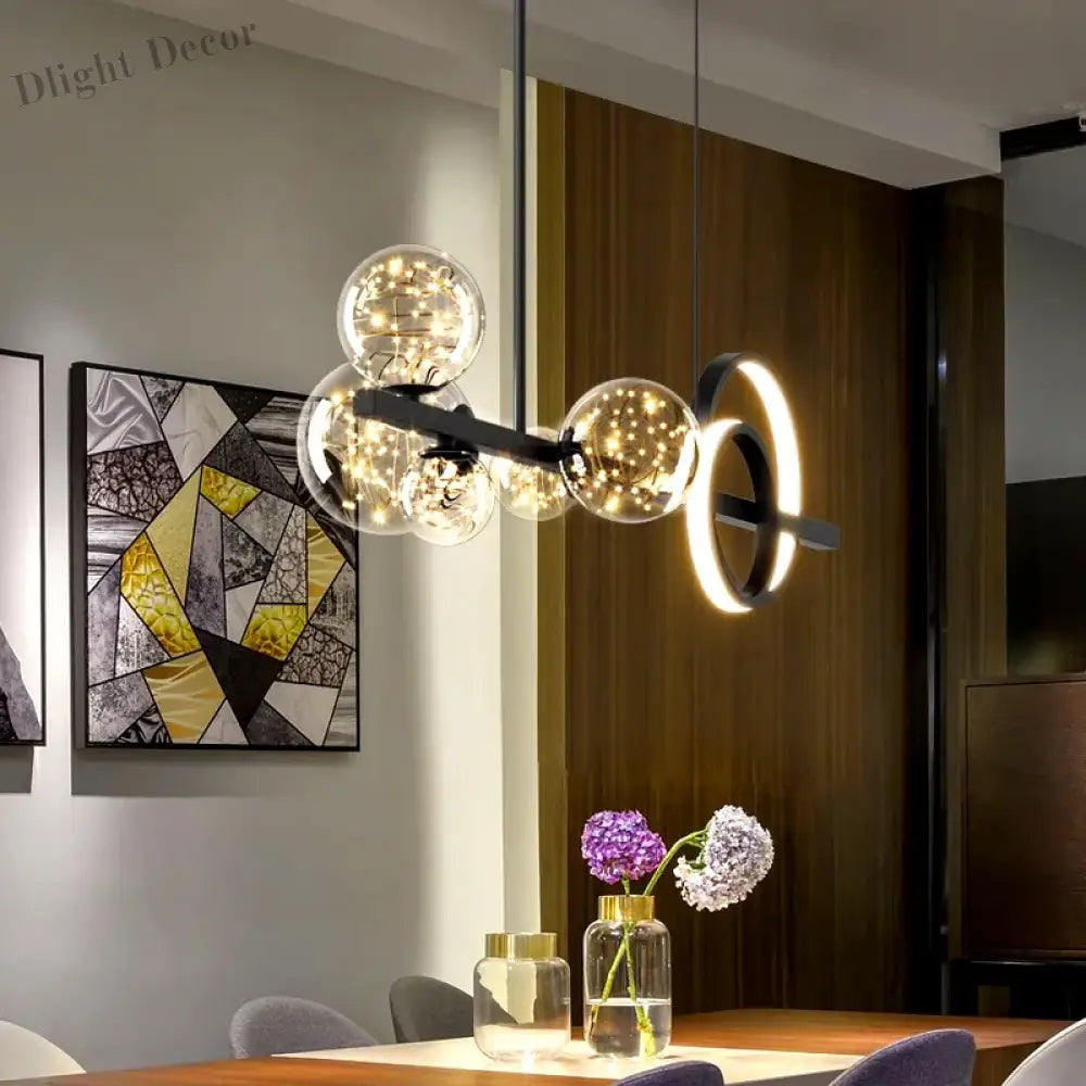 Sleek Modern Pendant Lights - Versatile Indoor Lighting For Dining And Living Rooms