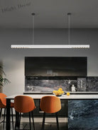 Sleek One - Word Chandelier - Minimalist Lighting For Dining Rooms Kitchens And Offices Pendant