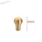 Solid Brass Cabinet Handles – Satin Brass Gold Bar Pulls and Knobs for Drawers and Wardrobes 2008- XS Handles