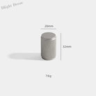 Solid Brass Knurled Cabinet Handles – Brushed Nickel Wardrobe Pulls and Textured Bar Knobs 20mm B Handles
