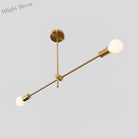 Sophia’s Modern Brass Chandelier - Timeless Elegance