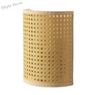 Southeast Asian Rattan Wall Lamp - Artistic Led Lighting For Living Rooms Bedrooms And Corridors