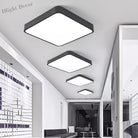 Starburst: Geometric Led Ceiling Light - Contemporary Office Fixture Acrylic Flush Mount