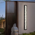 Stylish Waterproof Led Tall Wall Lamp - Illuminate Your Garden Villa And Porch With Elegance Wall