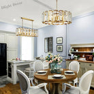 Timeless Classic American Led Crystal Chandelier - Available In Gold Silver And Black Finishes