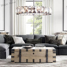 Timeless Classic American Led Crystal Chandelier - Available In Gold Silver And Black Finishes