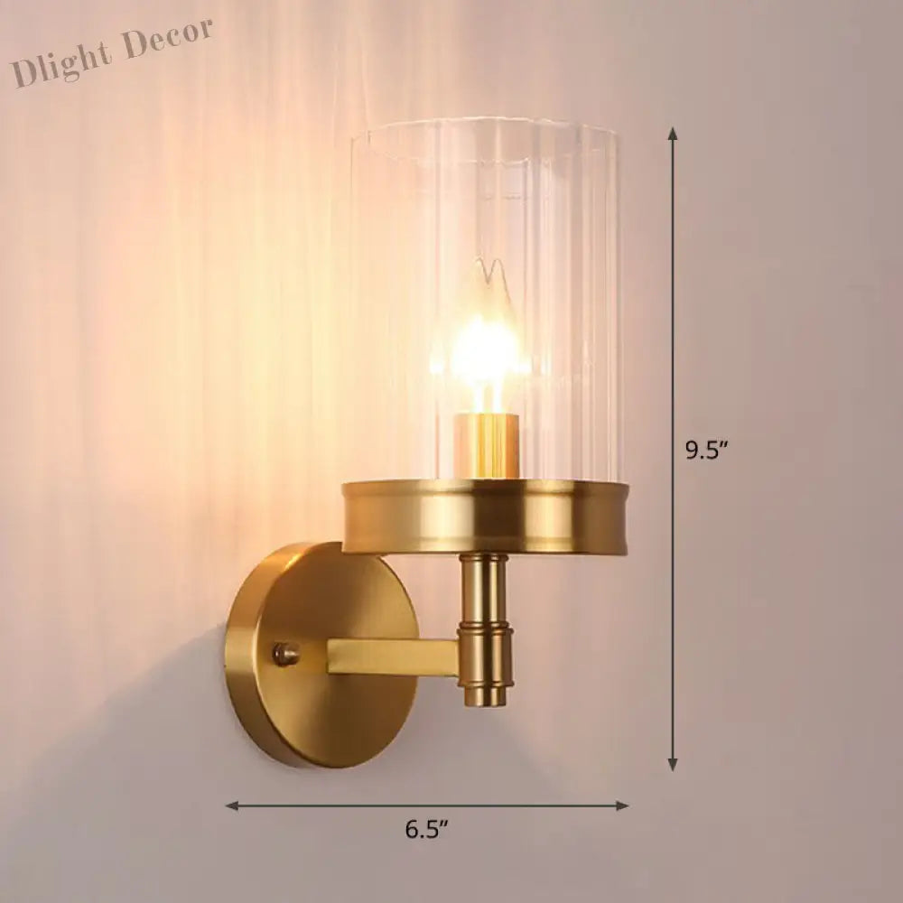 Timeless Elegance Made Simple: The Gold Finish Cup Sconce