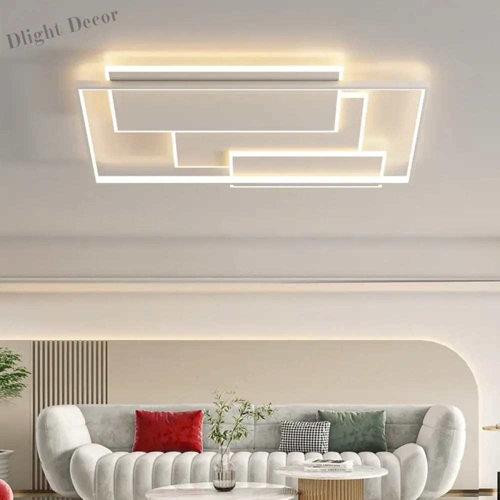 Ultra - Thin Led Ceiling Light - Simple And Modern Lighting Fixture For Living Room Study Balcony