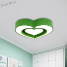 Valentina Hearts For Dreamland: Rotating Led Ceiling Light