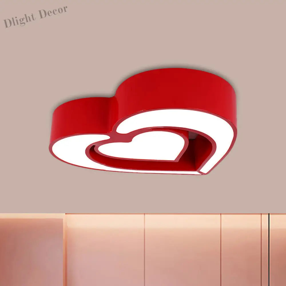 Valentina Hearts For Dreamland: Rotating Led Ceiling Light