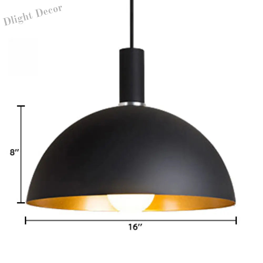 Veronica - A Captivating Black Pendant Lamp With A Checkered Twist Lighting