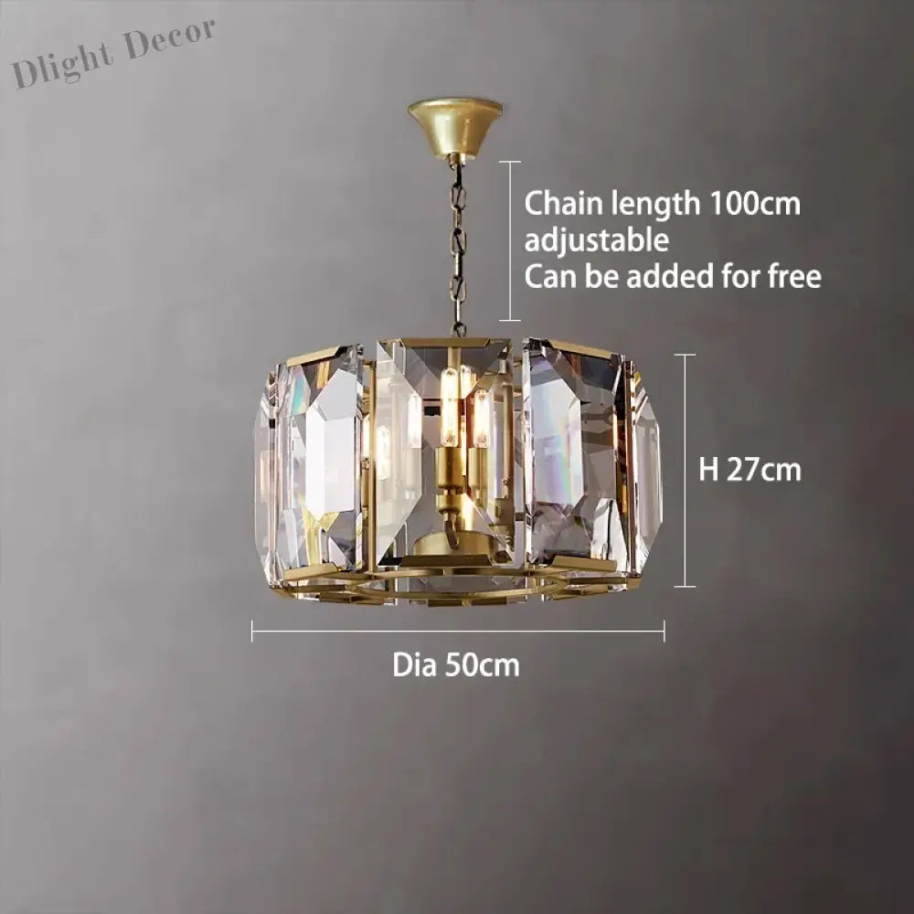 Versatile Dimmable Led Crystal Chandelier - Elegant Lighting Fixture In Gold Chrome And Black