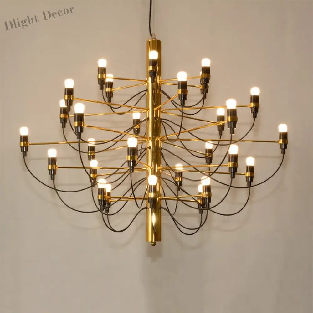 Vintage Creative Led Chandeliers - Candle Light Italian Design Pendant Lighting For Living Dining