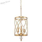 Vintage Crystal Retro Industrial Chandelier With Three Heads For Kitchen And Dining Elegance