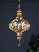 Vintage French Crystal Lantern Chandelier - Illuminate Your Villa With Retro Elegance Chandelier