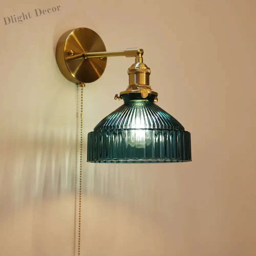 Vintage Nordic Wall Light With Switch - Stylish Lighting For Living Rooms And Bedside Reading Wall