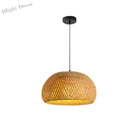 Zen Bamboo And Rattan Woven Chandelier - Exquisite Lighting For Chinese Southeast Asian - Inspired